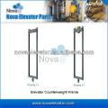 Roping 1:1 and 2:1 Elevator Counterweight Frame, Lift Counterweight Frame, Elevator Spare Parts